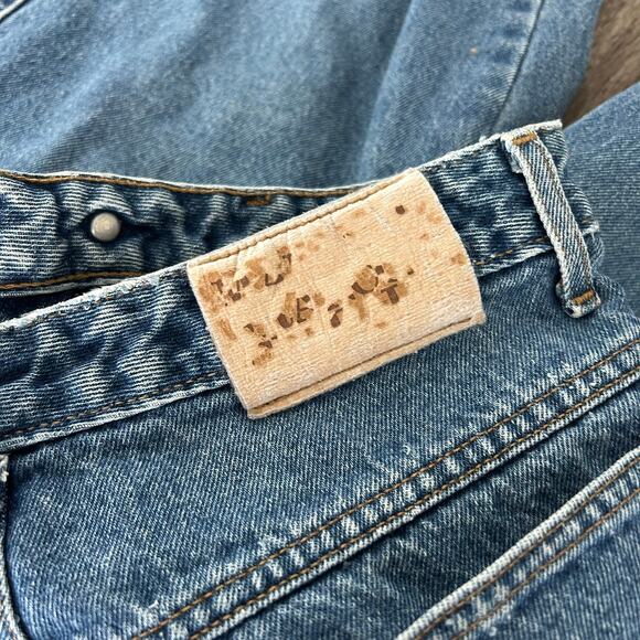 Vintage Marithé + François Girbaud 90s High Rise Tapered Jeans Size 7/8 USA Made - Picture 6 of 16